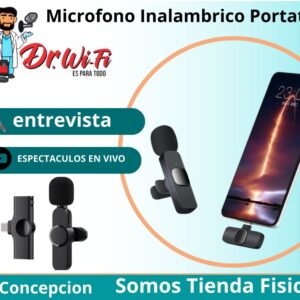 Micrófono inalámbrico portátil