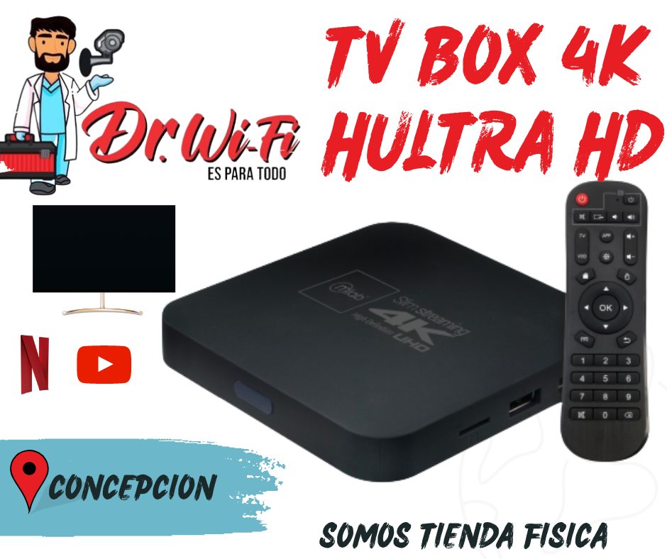 TV BOX SMART 4K HULTRA HD