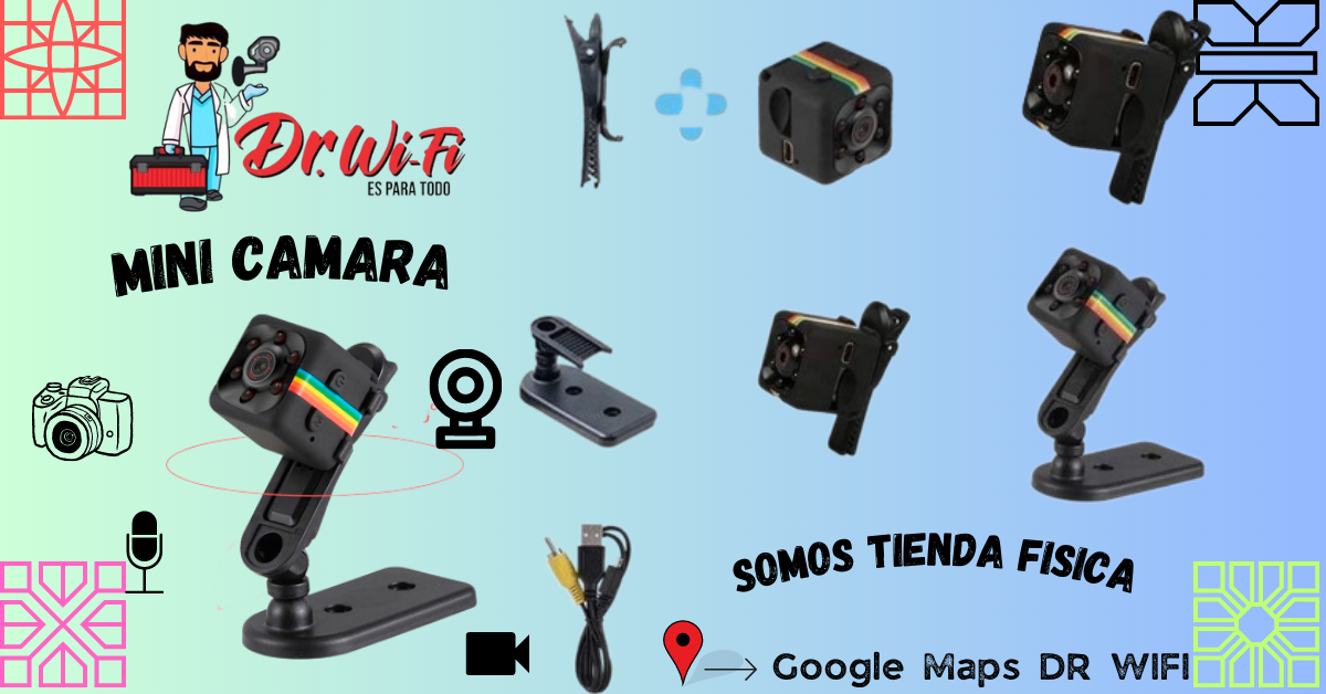 MINI CÁMARA DE SEGURIDAD